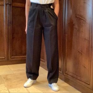 Vintage Pleated Trousers